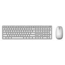 Wireless Keyboard & Mouse Asus W5000, 13 Fn keys, Ultra thin, Metal-like...