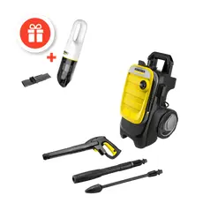 6 - Минимойка высокого давления Karcher K 7 Compact + Ручной Пылесос CVH 2