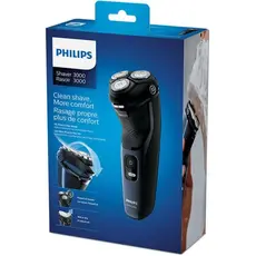 5 - Электробритва мужская PHILIPS Shaver series 3000 S3134/51, Чёрный