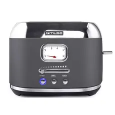 6 - Тостер MUSE MS-120 DG, Серебристый