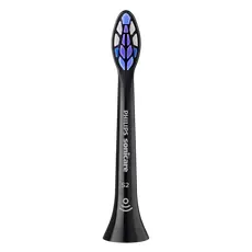 2 - Насадка для электрической зубной щетки Philips HX6052/88, Чёрный