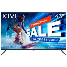 6 - 43" LED SMART Телевизор KIVI 43U740NB, 3840x2160 4K UHD, Android TV,...
