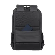 2 - Рюкзак Rivacase 8435, 15.6", Eco-Friendly rPET Полиэстер, Чёрный