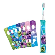 2 - Звуковая зубная щетка PHILIPS Sonicare For Kids HX6321/04, Бирюзовый