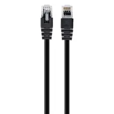 4 - Патч-корд Cablexpert PP12-1M/BK, CAT5e UTP, 1м, Чёрный