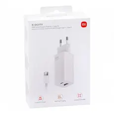 3 - Зарядное устройство Xiaomi AD652GEU , 65Вт, Белый