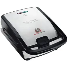 2 - Сэндвичница-Мультипекарь Tefal SW854D16, Черный | Серебристый