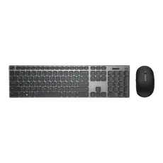 6 - Клавиатура и мышь DELL KM717, Беспроводное, Черный/Серый