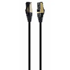 4 - Патч-корд Cablexpert PP8-LSZHCU-BK-10M, Cat8 S/FTP, 10м, Чёрный