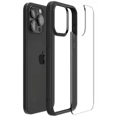 6 - Чехол Spigen iPhone 15 Pro Ultra Hybrid, Матовый черный