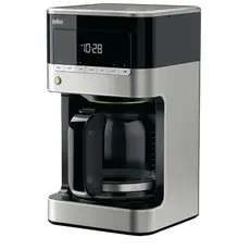 3 - Капельная кофеварка Braun KF 7120 BK, 1000Вт, Черный | Нержавеющая сталь