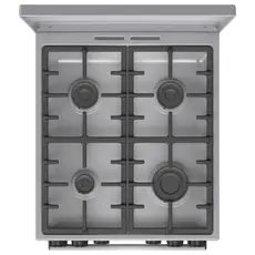 4 - Комбинированная плита Gorenje GKS5C71XF, Нержавеющая сталь