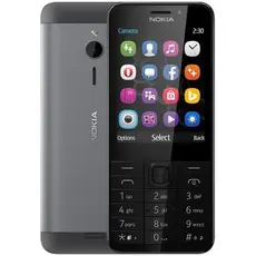 6 - Мобильный телефон Nokia 230 Dual-SIM, Тёмно Серебристый