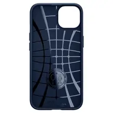 4 - Чехол Spigen iPhone 13, Liquid Air, Тёмно-синий