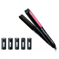 2 - Выпрямитель для волос Panasonic EH-HV52-K865, Чёрный | Розовый