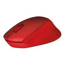 2 - Беcпроводная мышь Logitech M330 Silent Plus, Красный