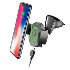 6 - Автомобильный держатель Cellularline Pilot Active Wireless - Wireless...