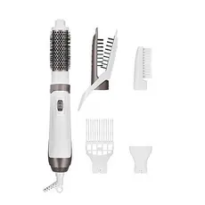 6 - Фен-щётка Rowenta Hot Air Brush CF7830F0, 1200 Вт, Белый