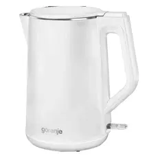 4 - Электрочайник Gorenje K15DWW, Белый