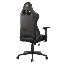 5 - Игровое кресло Cougar Armor One V2 Gold, ПВХ Кожа, Черный | Золотистый