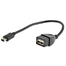 Cable OTG, Mini B - AF, 0.15 m, Cablexpert, A-OTG-AFBM-002 22382