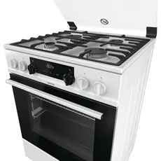 2 - Газовая плита Gorenje Extra Steam KS6350WF, Белый