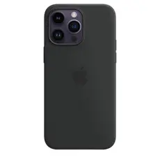 2 - Чехол Apple iPhone 14 Pro Max Silicone Case with MagSafe, Чёрный