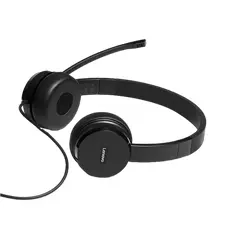 4 - Наушники Lenovo 100 Stereo, Чёрный