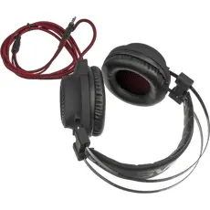 2 - Игровая Гарнитура SVEN AP-U840MV, Проводной аналоговый, Чёрный/Красный