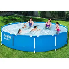 3 - Каркасный бассейн Bestway Steel Pro, 6473л, Синий, 56706
