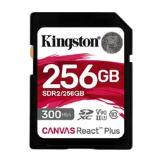 5 - Карта памяти Kingston Canvas React Plus, 256Гб (SDR2/256GB)