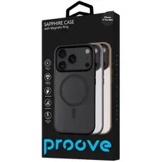 2 - Чехол Proove Sapphire with MagSafe для Apple iPhone 17 Pro Max, Black...