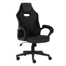 3 - Игровое кресло HATOR Flash, Ткань, Искусственная кожа, Alcantara Black