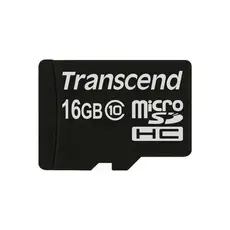 4 - Карта памяти Transcend microSDHC Class 10, 16Гб (TS16GUSDC10)
