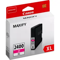 4 - Картридж чернильный Canon PGI-2400XL, 19мл, Пурпурный