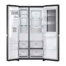 6 - Холодильник LG GSXV90MCDE, InstaView Door-in-Door™, Чёрный