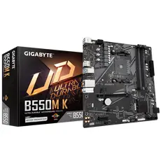 4 - Материнская плата Gigabyte B550M K, AM4, AMD B550, Micro-ATX