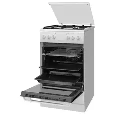 4 - Gas/el cooker Hansa FCMW58077 White