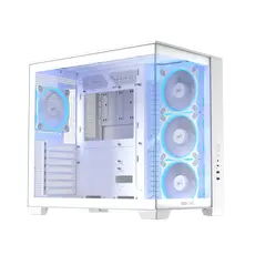 2 - Компьютерный корпус ASUS A32 PLUS TG, Midi-Tower, Без блока питания, Бел...