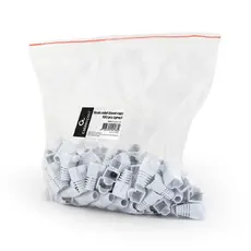 2 - Boot cap for RJ-45 BT5BL/100, Grey, Strain relief (boot cap) 100 pcs...