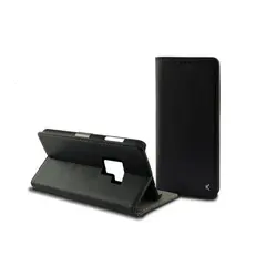 2 - Чехол книжка Cellularline Book Agenda - Galaxy S9, Чёрный