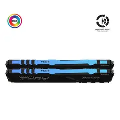 5 - Оперативная память Kingston FURY Beast RGB, DDR4 SDRAM, 3733 МГц,...