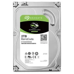 2 - Жесткий диск Seagate BarraCuda, 3.5", 2 ТБ