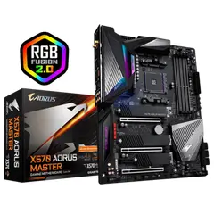 6 - Материнская плата Gigabyte X570 AORUS MASTER, AM4, AMD X570, ATX