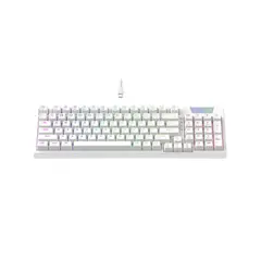 4 - Клавиатура Havit KB885L, Проводное, Белый