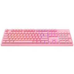 4 - Клавиатура Havit KB871L, Проводное, Розовый
