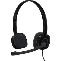6 - Наушники Logitech H151, Чёрный