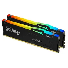 2 - Оперативная память Kingston FURY Beast RGB, DDR5 SDRAM, 5600 МГц, 32...