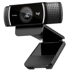 6 - Веб-камера Logitech C922 Pro, Full-HD 1080P, Чёрный