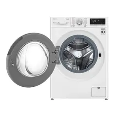 4 - Стиральная машина LG F4V5TS0W, 8кг, Белый